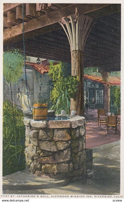 RIVERSIDE , California , 00-10s ; St Catherine's Well , Glenwood Mission Inn