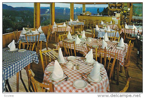 L'Auberge du Gargantua, Restaurant-Bar, Inside View, GASPE, Quebec, Canada, 4...