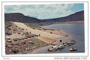 Cedar Springs Boat Ramp, Flaming Gorge Reservoir, Utah, Wyoming, 40-60s