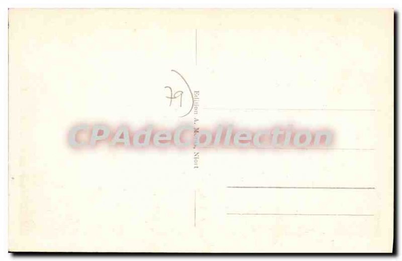 Old Postcard Niort Vue Generale