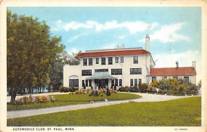 Automobile Club Automobile Club  - St. Paul, Minnesota MN Postcard