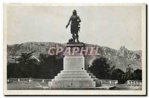 CARTE Postale Old Valence Statue of General Championnet