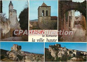 Postcard Modern Vaison la Romaine (Vaucluse) The Upper City