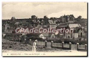 Postcard Old Mesnil Val Villas seen from Val Joli