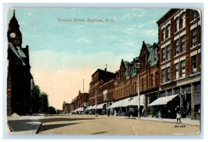 1919 Victoria Street, Amherst Nova Scotia Canada Antique Posted Postcard 