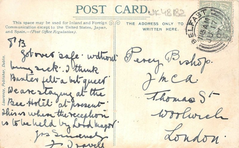 uk48182 city hall belfast ireland