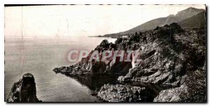 Old Postcard The French Riviera Golden Rocks Trayas