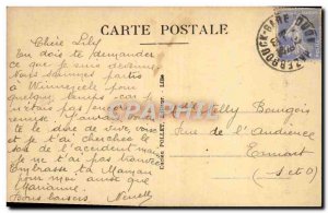 Old Postcard Mont Cassel Statue of Marechal Foch Army