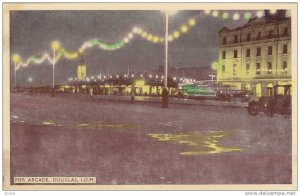 Illuminated Pier Arcade, DOUGLAS , I.O.M. , 1910s #2