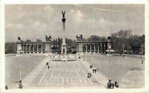 Hungary Budapest Military Memorial RPPC 06.65