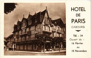 CPA Hotel de Paris - CABOURG (276420)