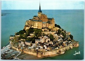 Postcard - Wonder Of The West - Saint Michael's Mount in high tide, France 