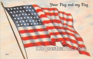 Your Flag & My Flag Patriotic 1945 