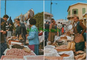 Cyprus Postcard - Nicosia? Village Market  RR19389