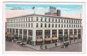 Indiana Hotel Hammond Indiana 1920s postcard