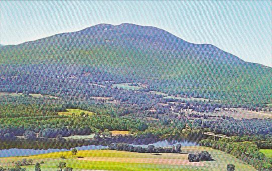 Connecticut River New Hampshire and Mt Ascutney Vermont