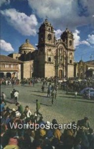 Iglesia de La Compania de Jesus, Jesuit Church Cuzco, Peru Unused 