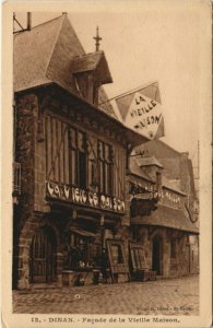 CPA DINAN - Facade de la Vieille Maison (139993)