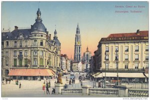 ANVERS, Belgium, 1900-1910's; Canal Au Sucre