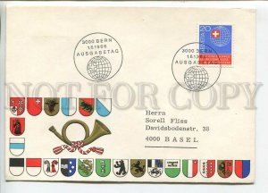 445025 Switzerland 1966 special cancellations Red Cross conference in Bern