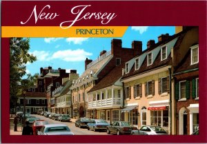 Continental Postcard Palmer Square West Princeton, New Jersey CF5