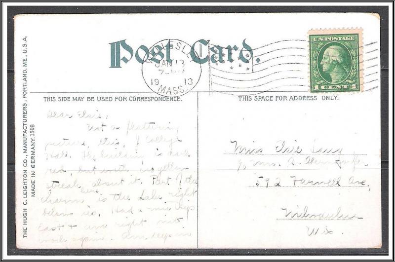 Massachusetts, Wellesley College Hall - [MA-650]