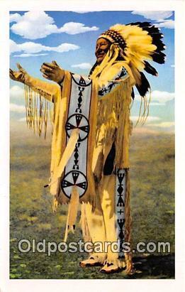 Chief Whitecalf of the Blackfeet Reservation Grand Teton National Park, USA P...