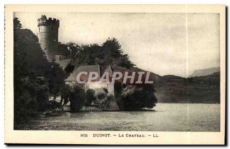 Duingt - Le Chateau - Old Postcard