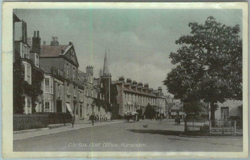 90633 - UNITED KINGDOM - Vintage POSTCARD -  HORSHAM Post Office - Sussex