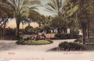 MENTON, Alpes Maritimes, France, 1901-1907; Jardin Du Grand Hotel