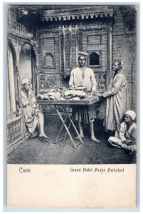 c1910 Grand Hotel Arabe Ambulani Caire (Cairo) Egypt Unposted Postcard