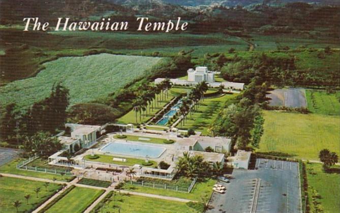 Hawaii Oahu Laie Hawaiian Temple Church Of Jesus Christ Of Latter Day Saints