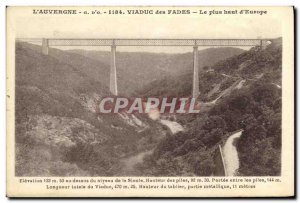 Old Postcard The Viaduct Fades Most High D Europe