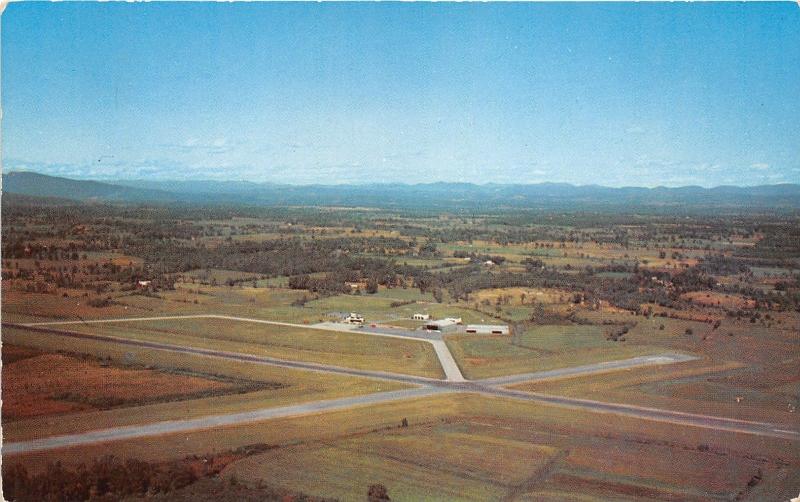 Glens Falls New York~Warren County Airport-Admin Building/Control Tower/Hangers