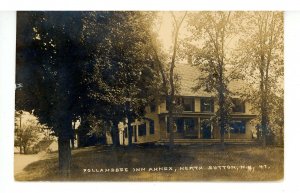 NH - North Sutton. Follansbee Inn Annex ca 1926     RPPC