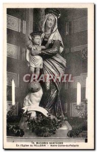 Old Postcard Madonnas Nantaises In the & # 39Eglise Pellerin Our Lady of Pell...