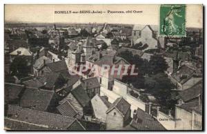 Romilly sur Seine - Panorama West Coast Old Postcard