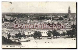 Old Postcard Niort General view