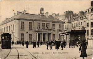 CPA NANTES - La Bourse - Place du Commerce (222772)