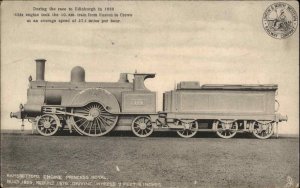 London & North Western Railway Co Railroad Train Princess Royal c1910 PC
