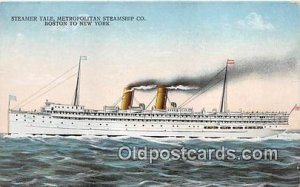 Steamer Yale Metropolitan Steamship Co, Boston, New York Ship Unused 