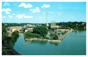 Postcard BRIDGE SCENE Appleton Wisconsin WI AQ0709