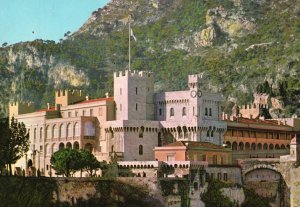 Postcard Le Palais Du Prince Vu Des Remparts La Cote D'Azur Principaute Monaco