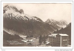 RP; Col des Montets, Trelechamp et le Massif du Mont Blanc, Haute Savoie, Fra...