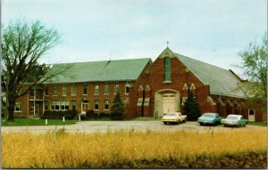 USA The Chapel of Our Lady of Good Hope New Franken Wisconsin Chrome C032