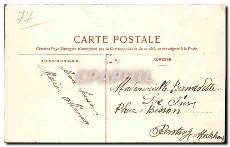 Moret sur Loing Old Postcard View Loing viaduct