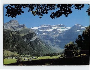 Postcard terre de légendes, Les Diablerets, Switzerland