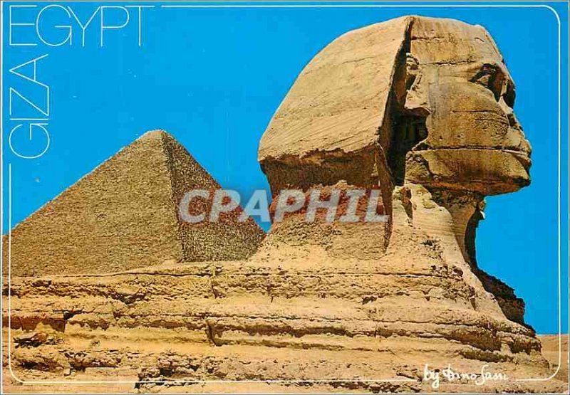 Modern Postcard Giza Sphinx