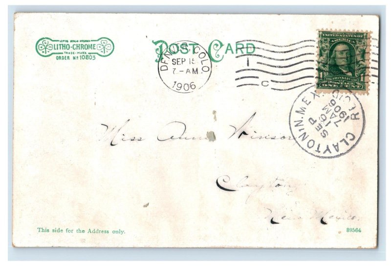 1900-06 High Bridge Over The Loop Colorodo Postcard F150E