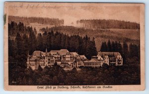 Hotel Fürst zu Stolberg, Schierke GERMANY Postcard
